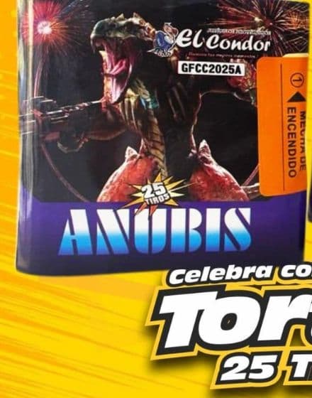 Torta Anubis 25 Tiros